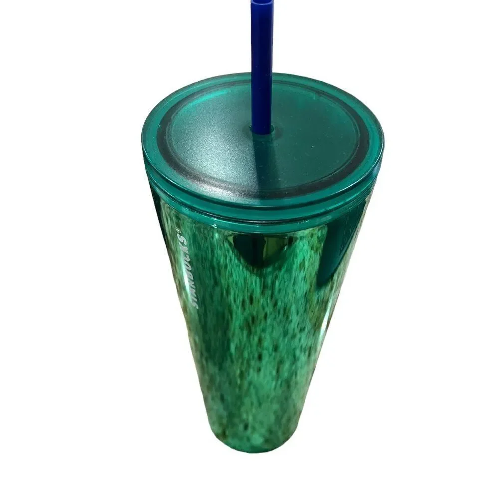 Starbucks 2022 Green Mirrored Tumbler Cup